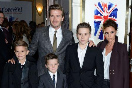 Beckham-Kinder vermissen Amerika