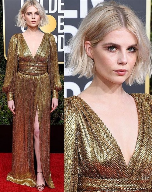 Lucy Boynton in Celine